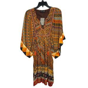 Tanvi Kedia Sumana Anthropologie Boho Beaded Sequin Tassel Festival Dress S New